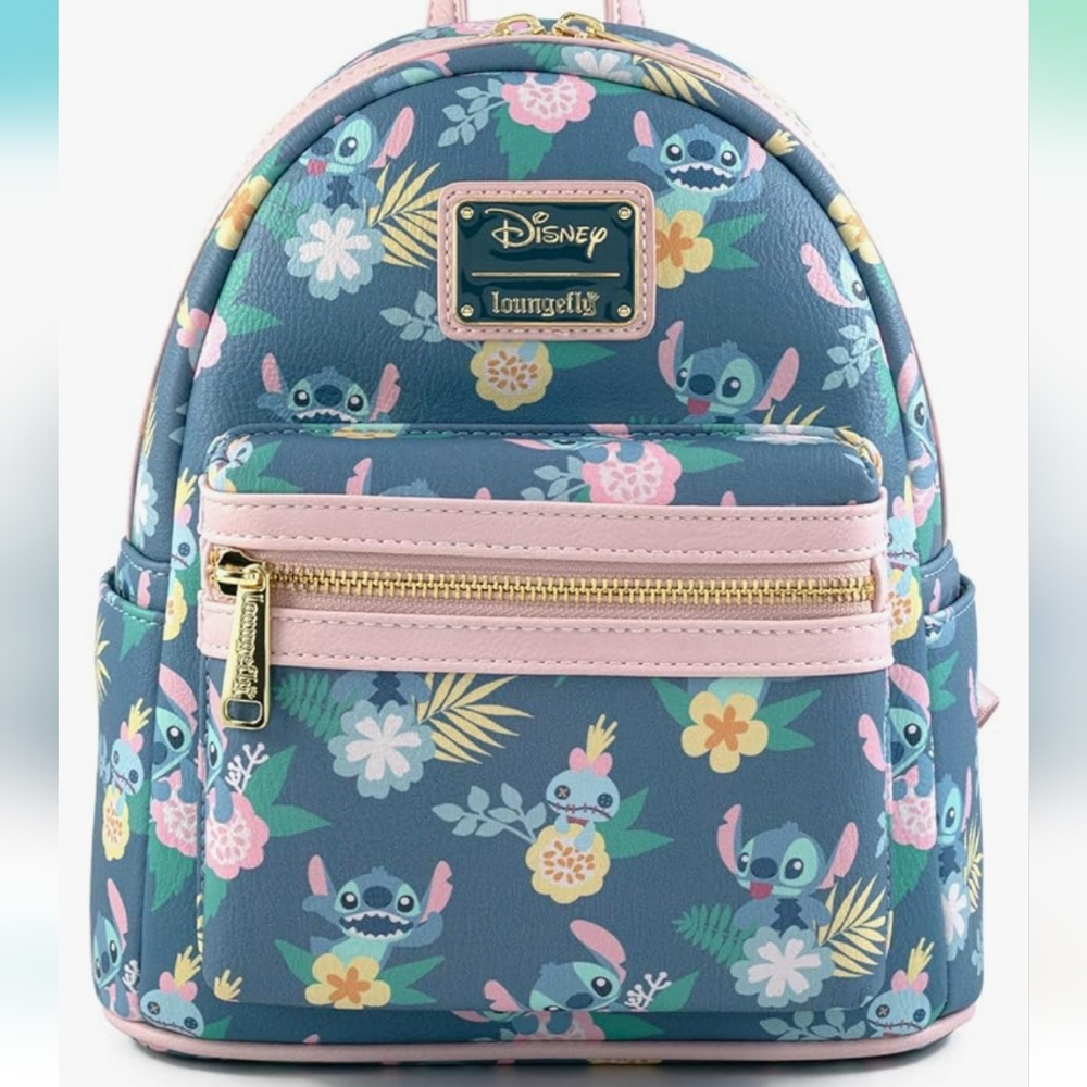 Disney Loungefly Stitch & Scrump